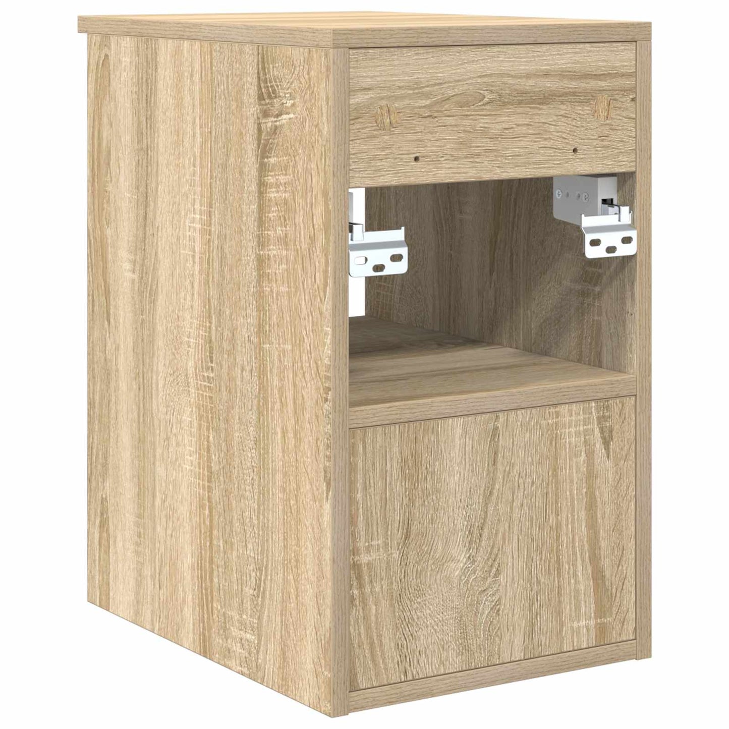 vidaXL Bathroom Cabinet In-between Sonoma Oak 30 x 35 x 50 cm