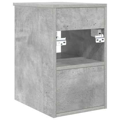 vidaXL Bathroom Cabinet In-between Concrete Grey 30 x 35 x 50 cm
