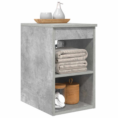 vidaXL Bathroom Cabinet In-between Concrete Grey 30 x 35 x 50 cm