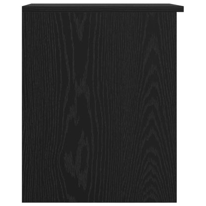 vidaXL Bathroom Cabinet In-between Black Oak 30 x 41 x 50 cm