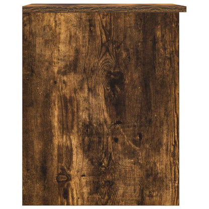 vidaXL Bathroom Cabinet In-between Smoked Oak 30 x 41 x 50 cm