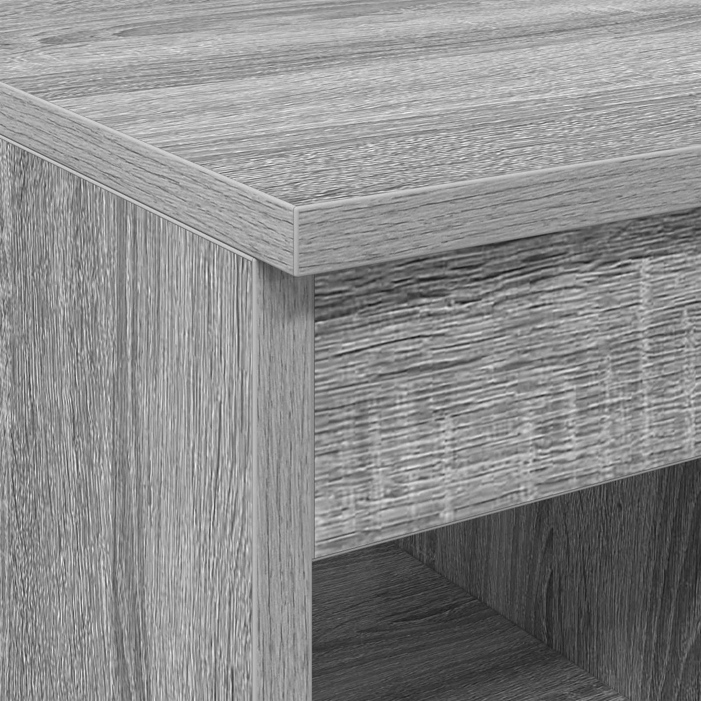 vidaXL Bathroom Cabinet In-between Grey Sonoma 30 x 41 x 50 cm