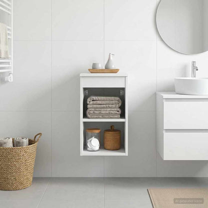 vidaXL Bathroom Cabinet In-between White 30 x 44.5 x 50 cm