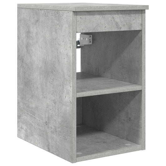 vidaXL Bathroom Cabinet In-between Concrete Grey 30 x 44.5 x 50 cm