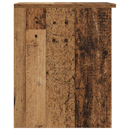 vidaXL Bathroom Cabinet In-between Old Wood 30 x 44.5 x 50 cm