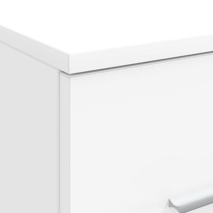 vidaXL Bathroom Cabinet In-between White 30 x 35 x 50 cm