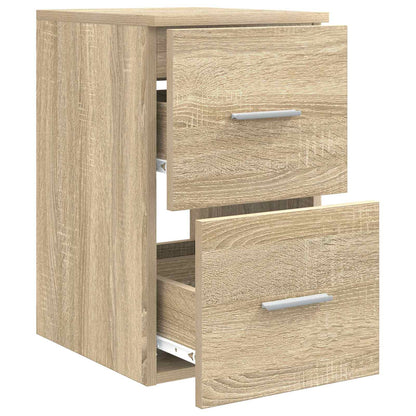 vidaXL Bathroom Cabinet In-between Sonoma Oak 30 x 35 x 50 cm