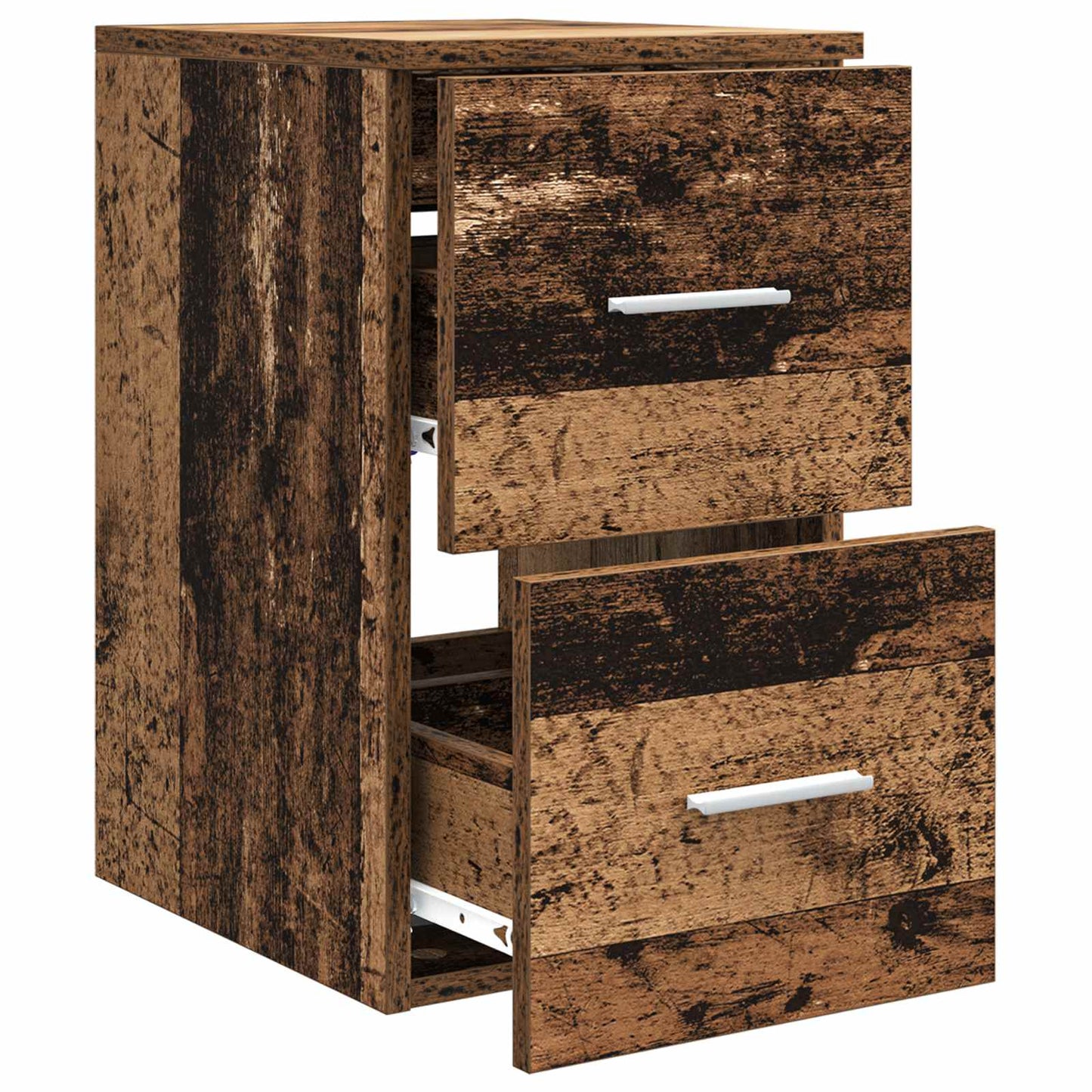 vidaXL Bathroom Cabinet In-between Old Wood 30 x 35 x 50 cm