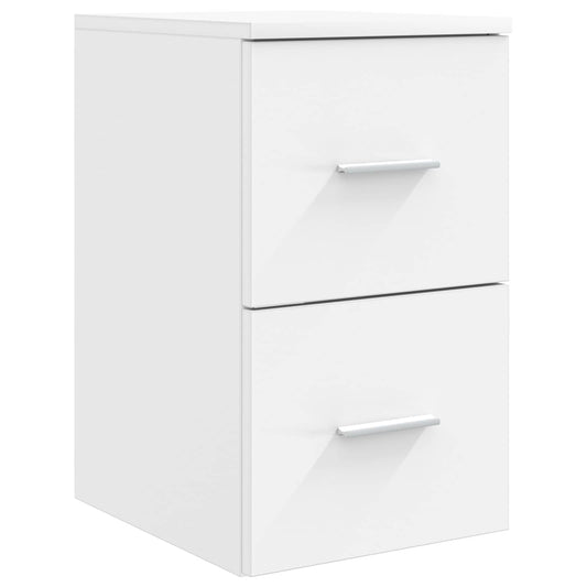 vidaXL Bathroom Cabinet In-between White 30 x 41 x 50 cm