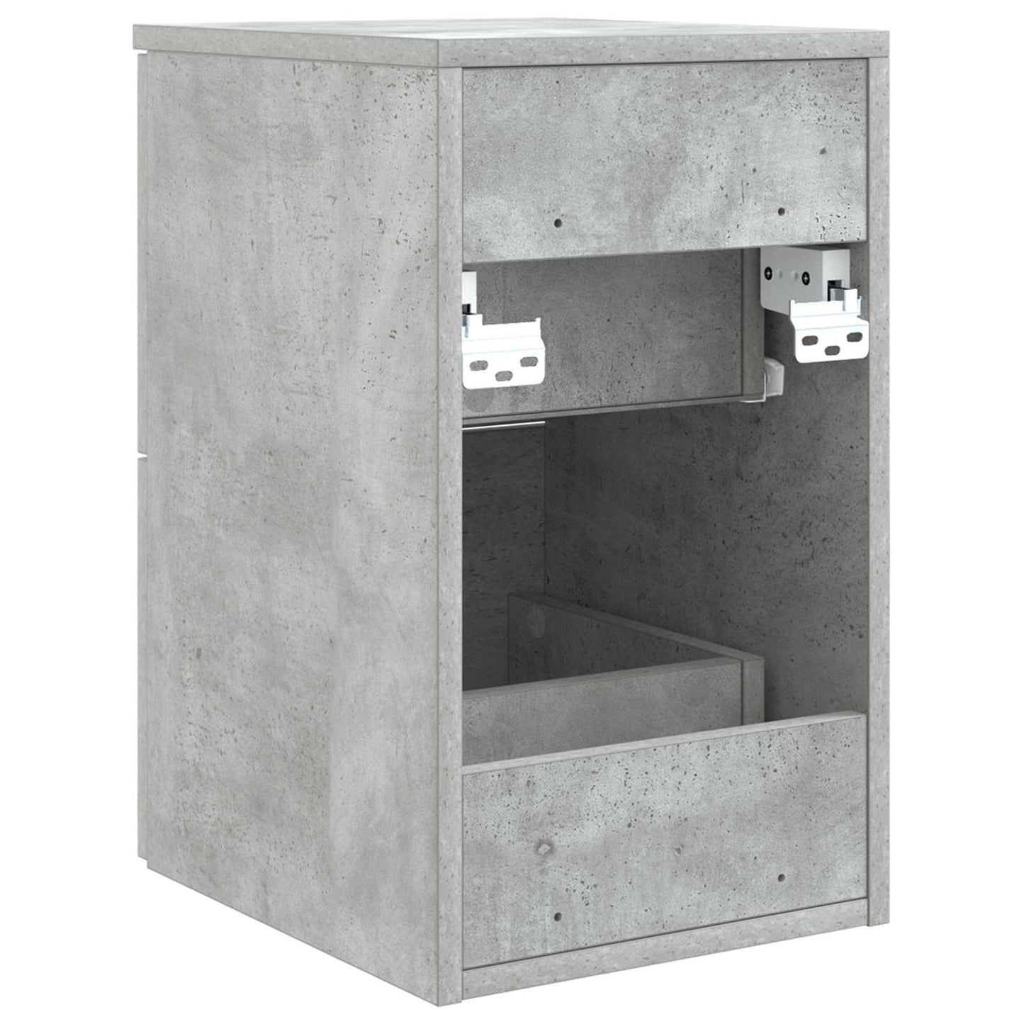 vidaXL Bathroom Cabinet In-between Concrete Grey 30 x 41 x 50 cm