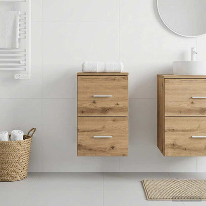 vidaXL Bathroom Cabinet In-between Old Wood 30 x 41 x 50 cm