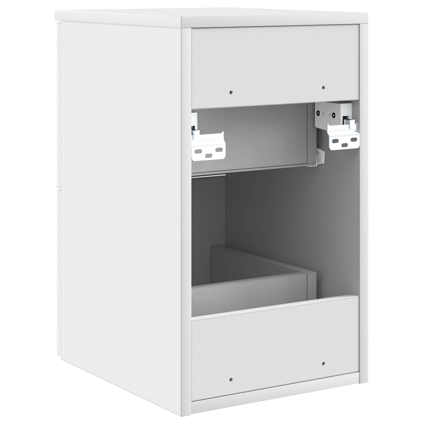 vidaXL Bathroom Cabinet In-between White 30 x 44.5 x 50 cm