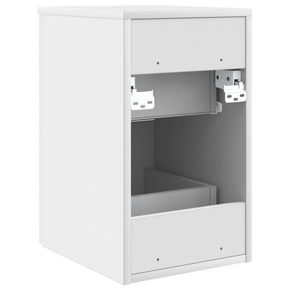 vidaXL Bathroom Cabinet In-between White 30 x 44.5 x 50 cm