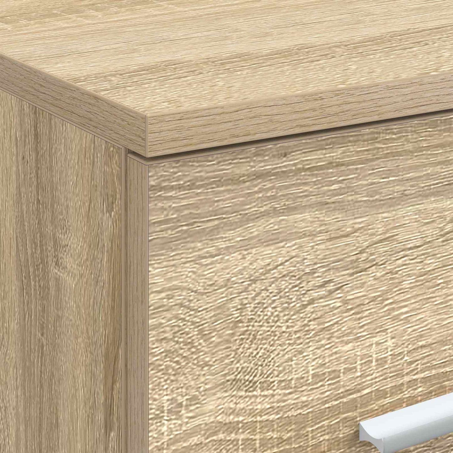 vidaXL Bathroom Cabinet In-between Sonoma Oak 30 x 44.5 x 50 cm