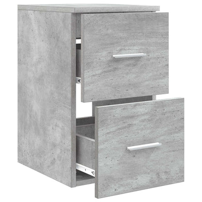 vidaXL Bathroom Cabinet In-between Concrete Grey 30 x 44.5 x 50 cm