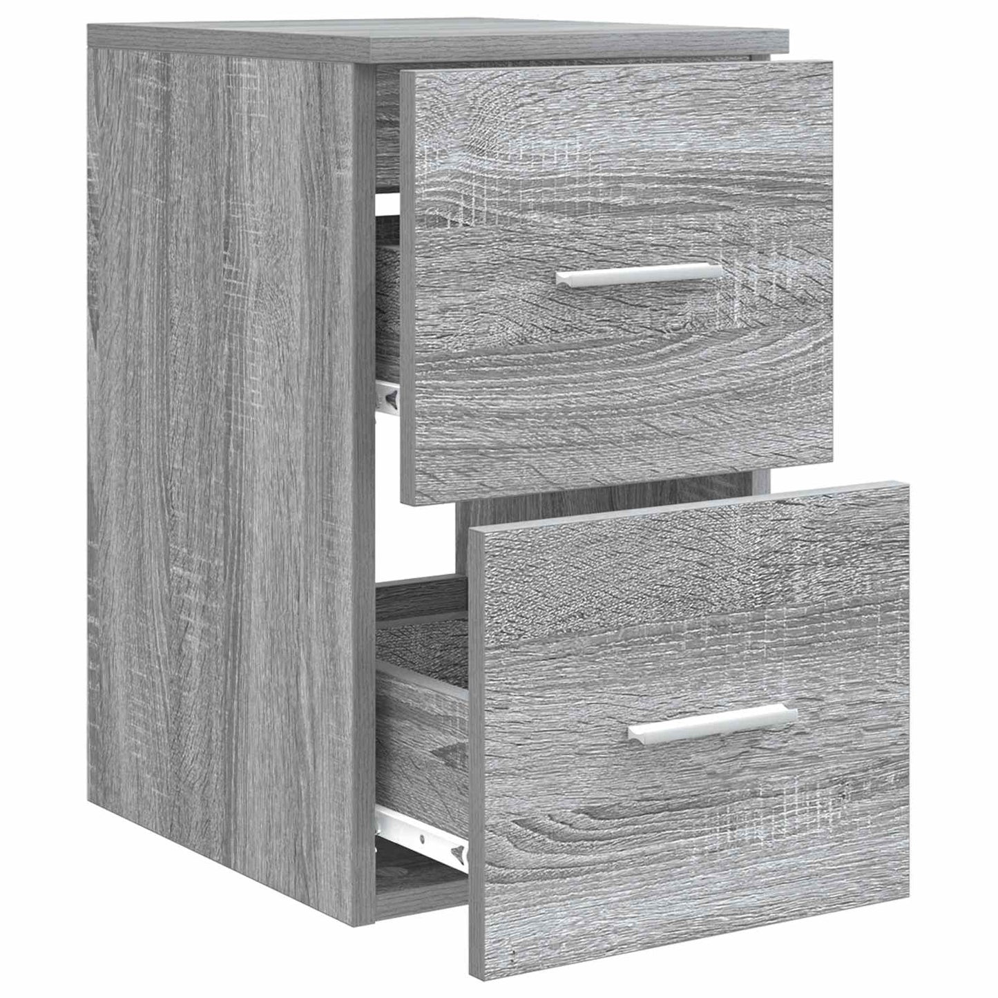 vidaXL Bathroom Cabinet In-between Grey Sonoma 30 x 44.5 x 50 cm