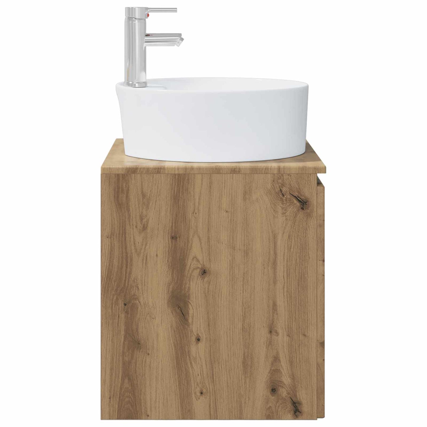 vidaXL Wall-Mounted Sink Vanity Artisan Oak 49.5 x 44.5 x 65 cm
