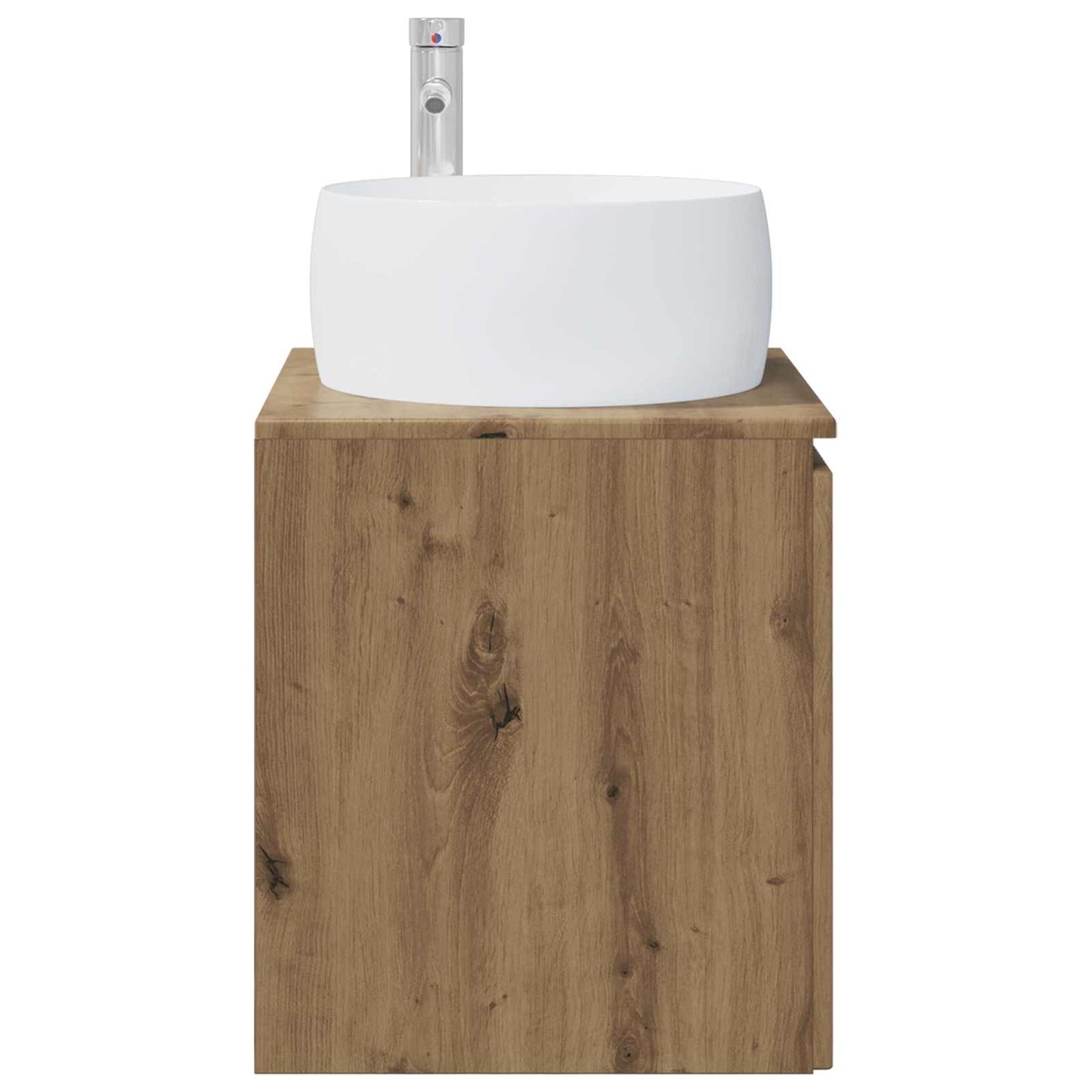 vidaXL Wall-Mounted Sink Vanity Artisan Oak 49.5 x 44.5 x 66 cm
