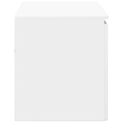 vidaXL Wall-mounted Bathroom Cabinet White 62.5 x 44.5 x 50 cm