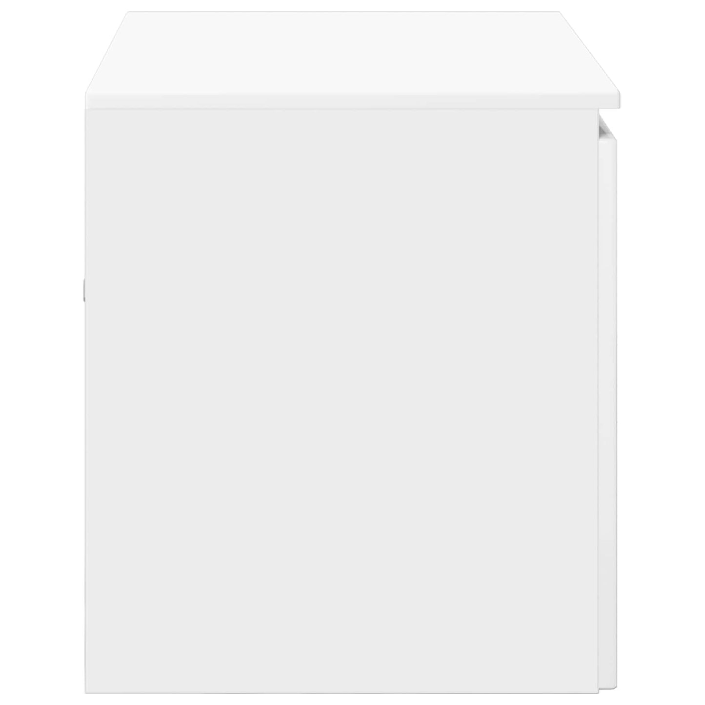 vidaXL Wall-mounted Bathroom Cabinet High Gloss White