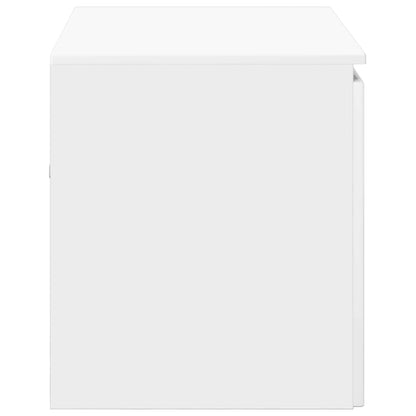 vidaXL Wall-mounted Bathroom Cabinet High Gloss White