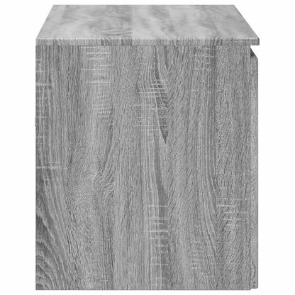 vidaXL Wall-mounted Bathroom Cabinet Grey Sonoma 62.5 x 44.5 x 50 cm