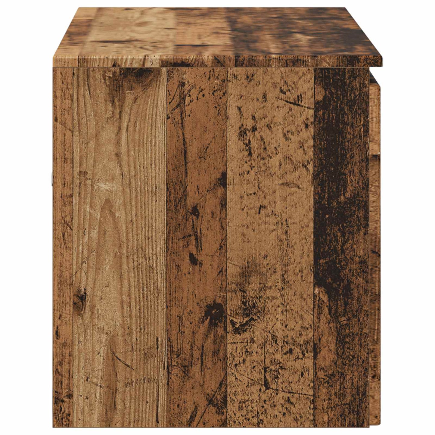 vidaXL Wall-mounted Bathroom Cabinet Old Wood 62.5 x 44.5 x 50 cm