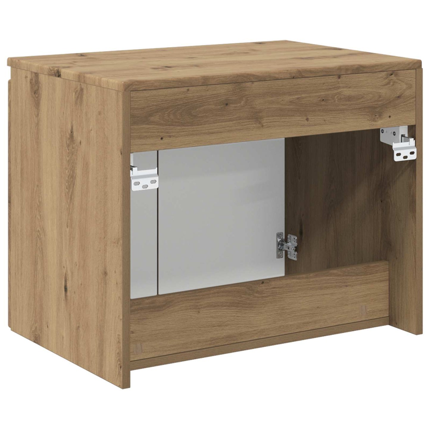 vidaXL Wall-mounted Bathroom Cabinet Artisan Oak 62.5 x 44.5 x 50 cm