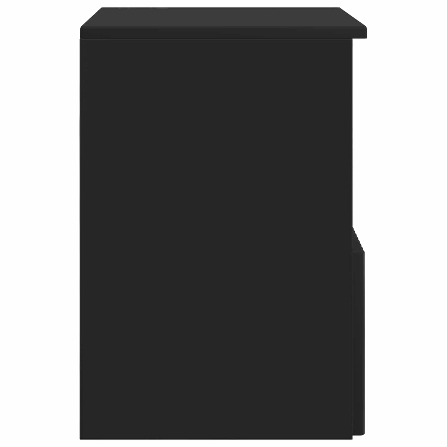 vidaXL Bathroom Cabinet Black 30 x 35 x 50 cm Engineered Wood