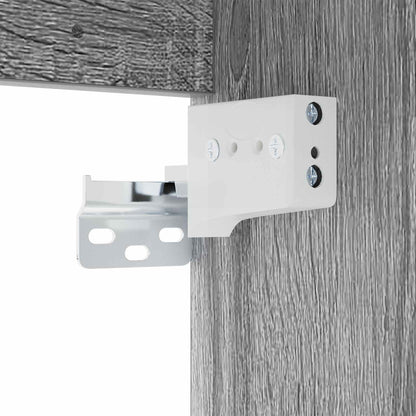 vidaXL Bathroom Cabinet Grey Sonoma 30 x 35 x 50 cm Engineered Wood
