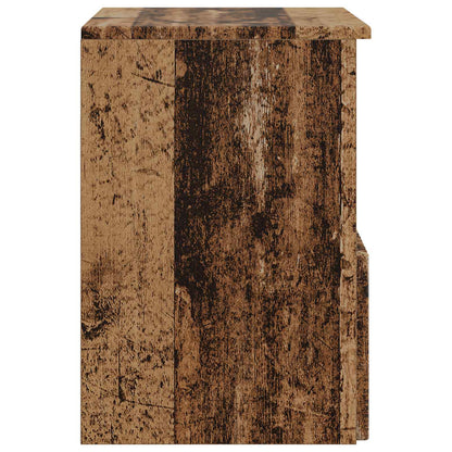 vidaXL Bathroom Cabinet Old Wood 30 x 35 x 50 cm Engineered Wood