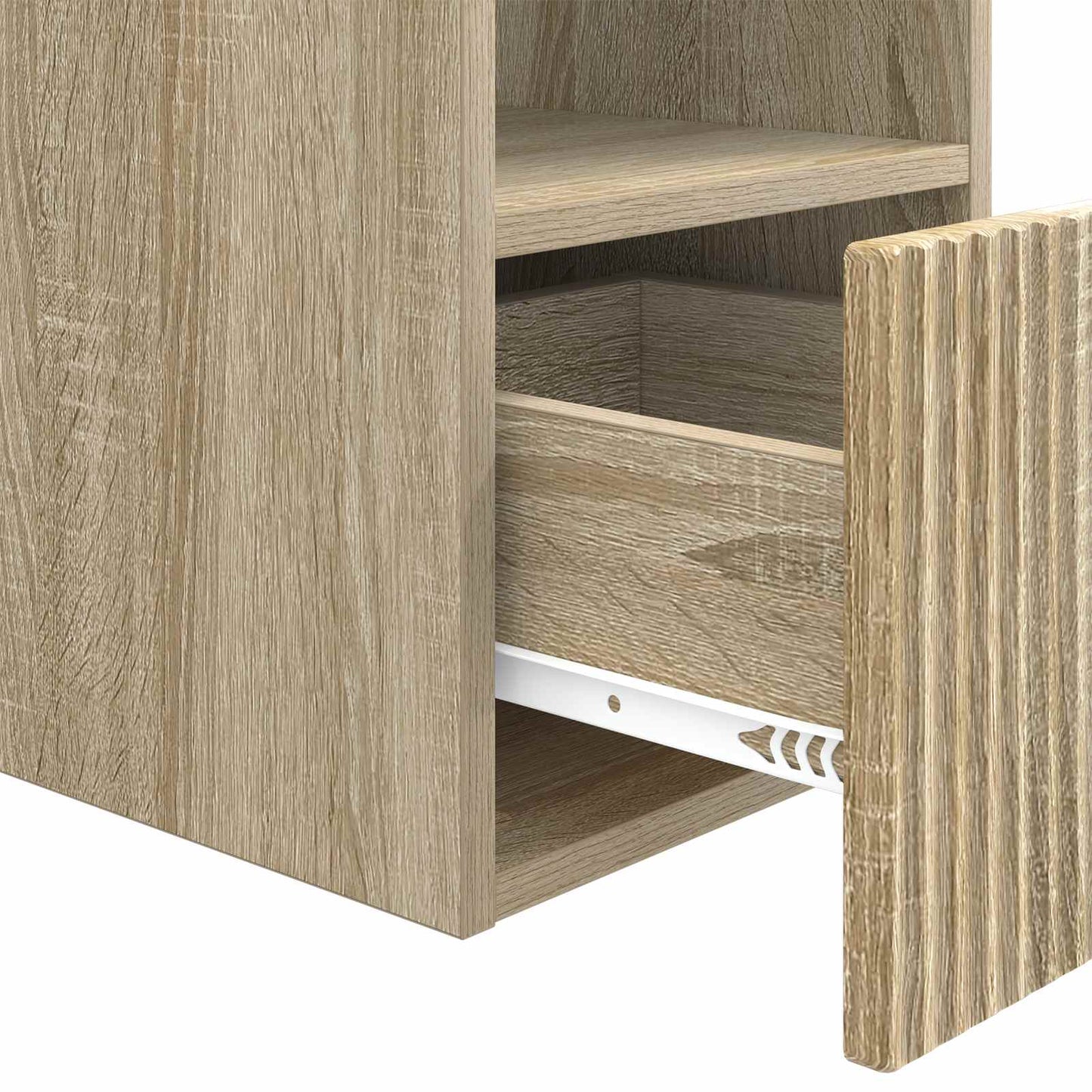 vidaXL Bathroom Cabinet Sonoma Oak 30 x 41 x 50 cm Engineered Wood