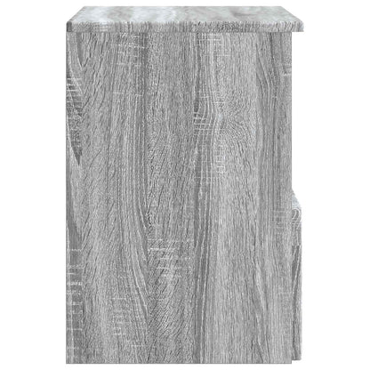 vidaXL Bathroom Cabinet Grey Sonoma 30 x 41 x 50 cm Engineered Wood