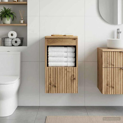 vidaXL Bathroom Cabinet Artisan Oak 30 x 41 x 50 cm Engineered Wood