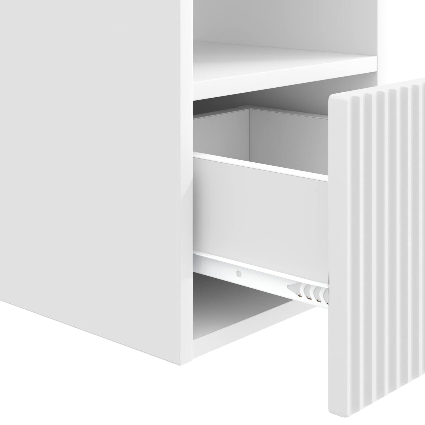 vidaXL Bathroom Cabinet White 30 x 44.5 x 50 cm Engineered Wood