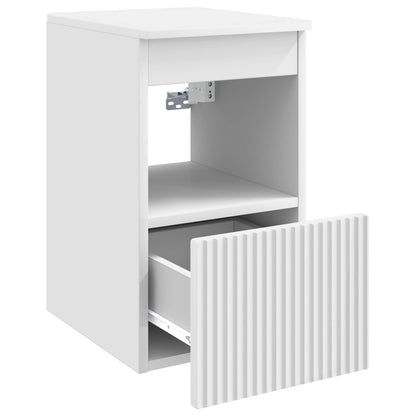 vidaXL Bathroom Cabinet White 30 x 44.5 x 50 cm Engineered Wood