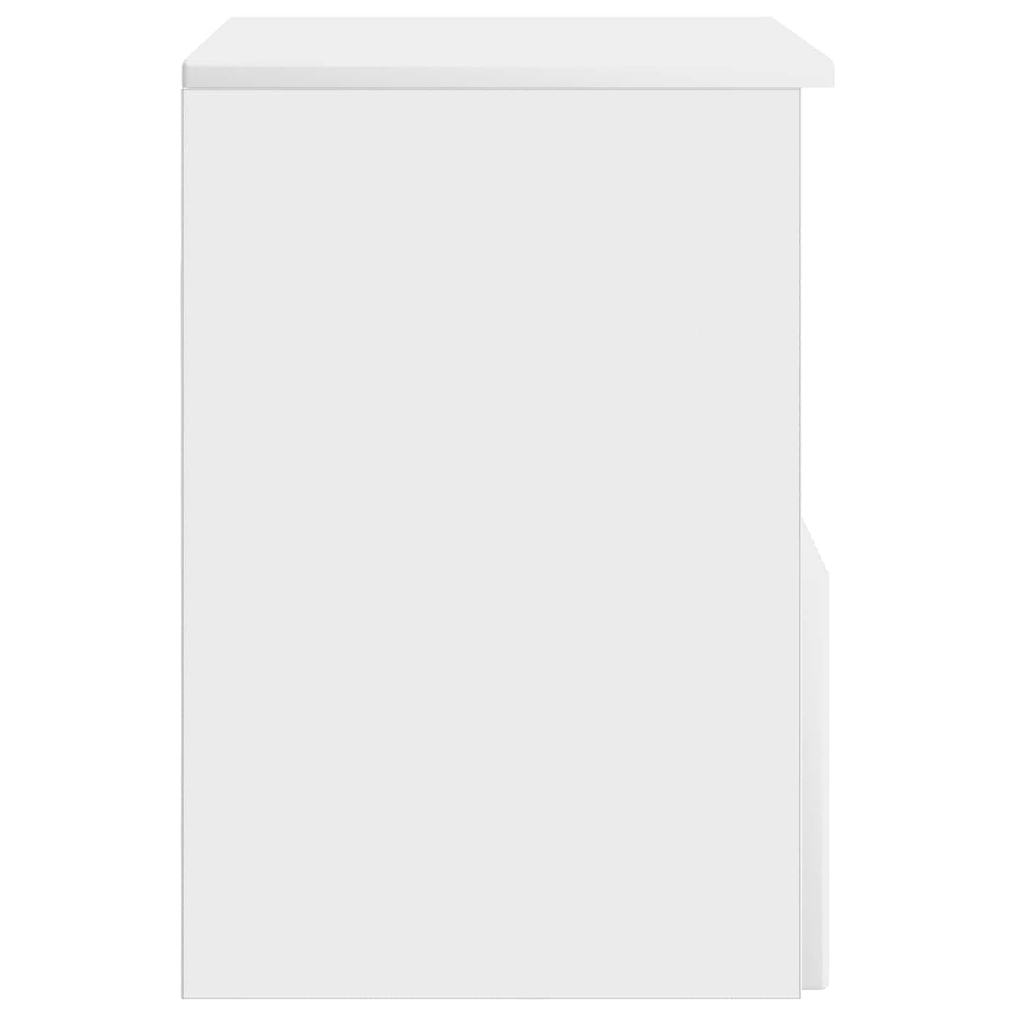 vidaXL Bathroom Cabinet White 30 x 44.5 x 50 cm Engineered Wood