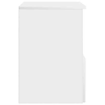 vidaXL Bathroom Cabinet White 30 x 44.5 x 50 cm Engineered Wood