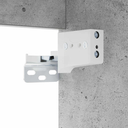 vidaXL Bathroom Cabinet Concrete Grey 30 x 44.5 x 50 cm