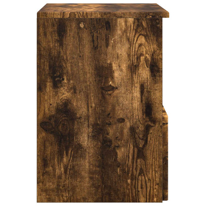 vidaXL Bathroom Cabinet Smoked Oak 30 x 44.5 x 50 cm Engineered Wood