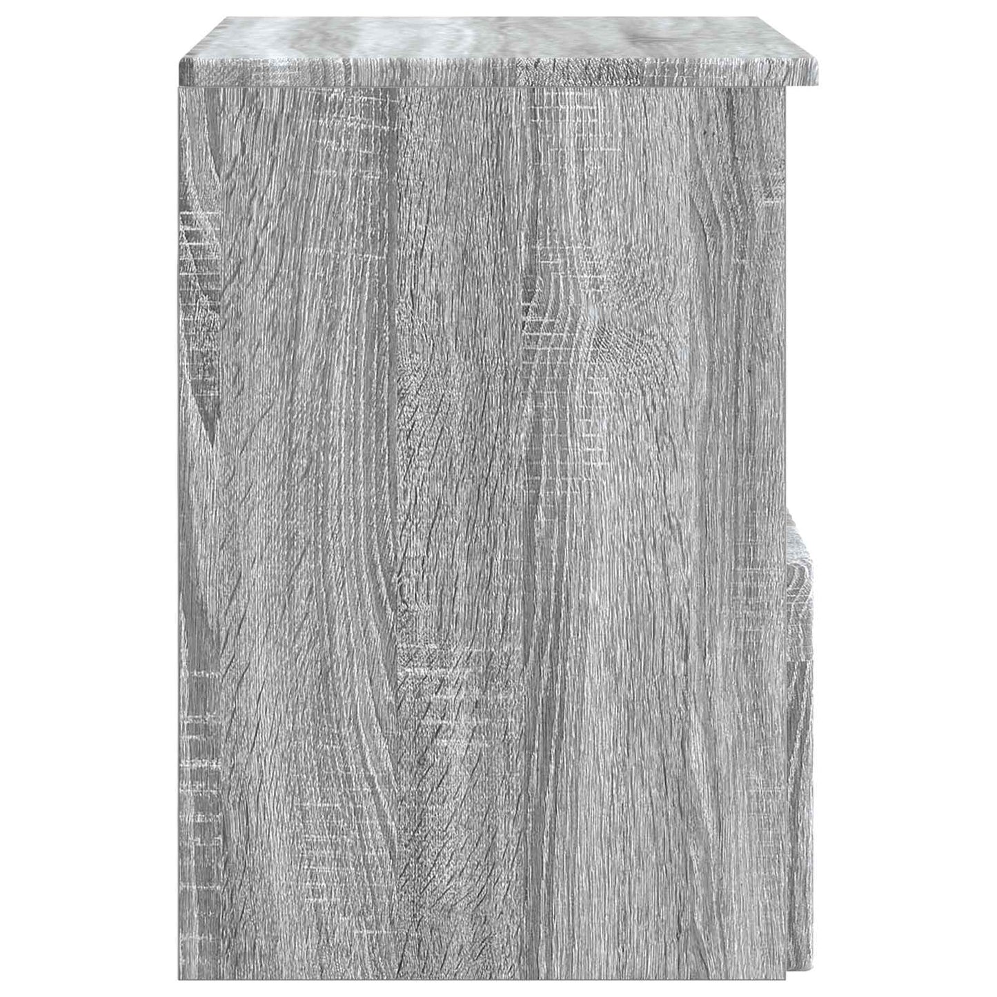 vidaXL Bathroom Cabinet Grey Sonoma 30 x 44.5 x 50 cm Engineered Wood