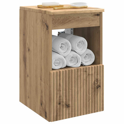 vidaXL Bathroom Cabinet Artisan Oak 30 x 44.5 x 50 cm Engineered Wood