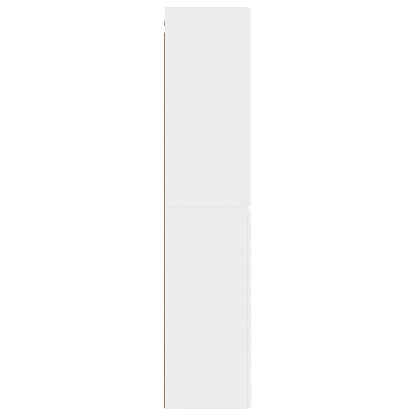 vidaXL Wall-mounted Bathroom Cabinet White 33 x 34.5 x 160 cm