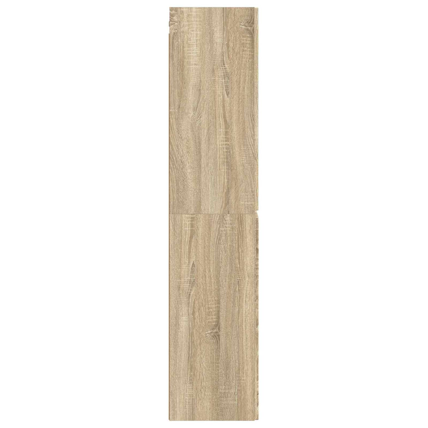 vidaXL Wall-mounted Bathroom Cabinet Sonoma Oak 33 x 34.5 x 160 cm
