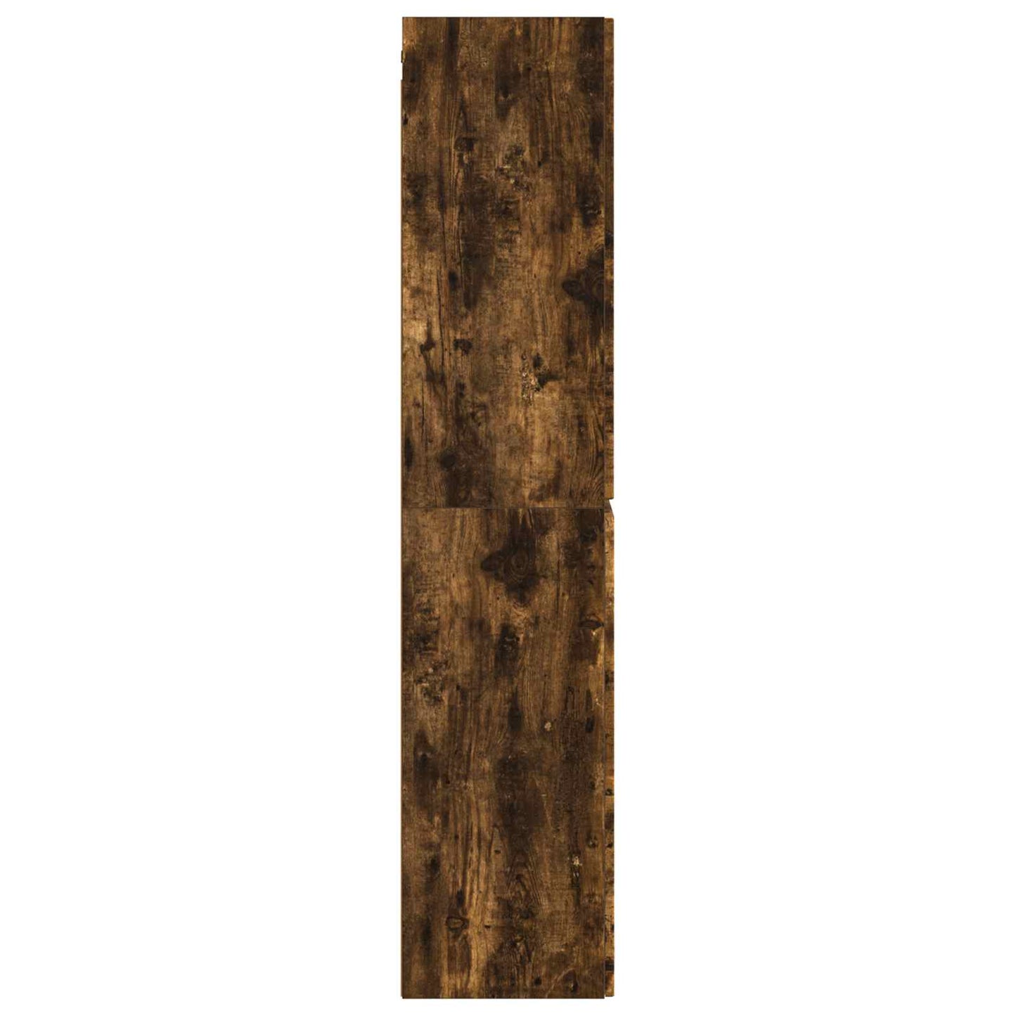 vidaXL Wall-mounted Bathroom Cabinet Smoked Oak 33 x 34.5 x 160 cm