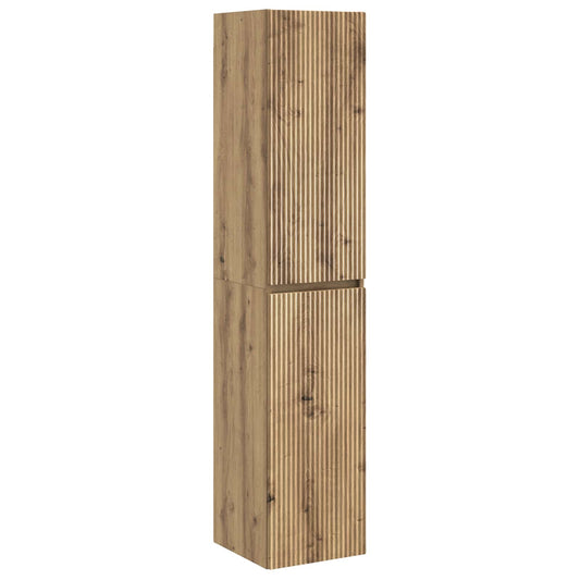 vidaXL Wall-mounted Bathroom Cabinet Artisan Oak 33 x 34.5 x 160 cm