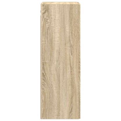 vidaXL Wall-mounted Bathroom Cabinet Sonoma Oak 33 x 34.5 x 100 cm