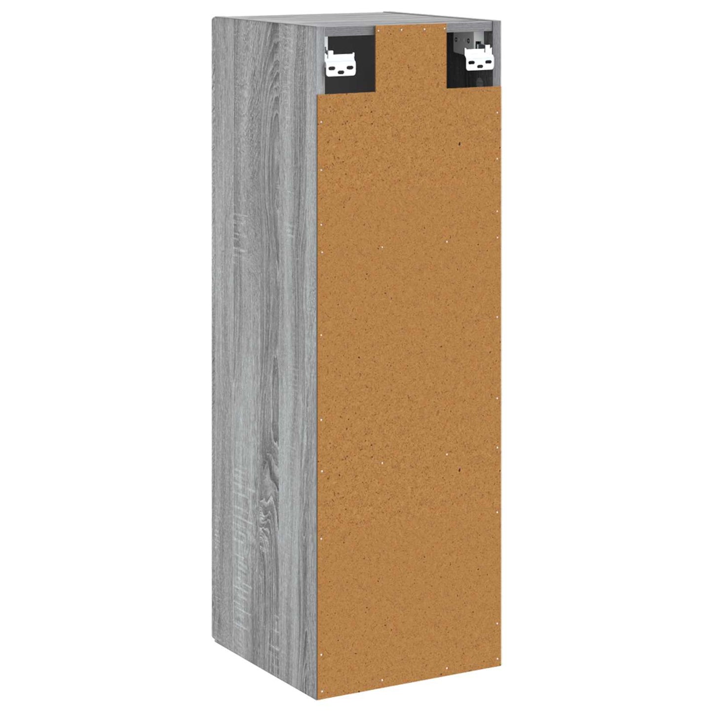vidaXL Wall-mounted Bathroom Cabinet Grey Sonoma 33 x 34.5 x 100 cm