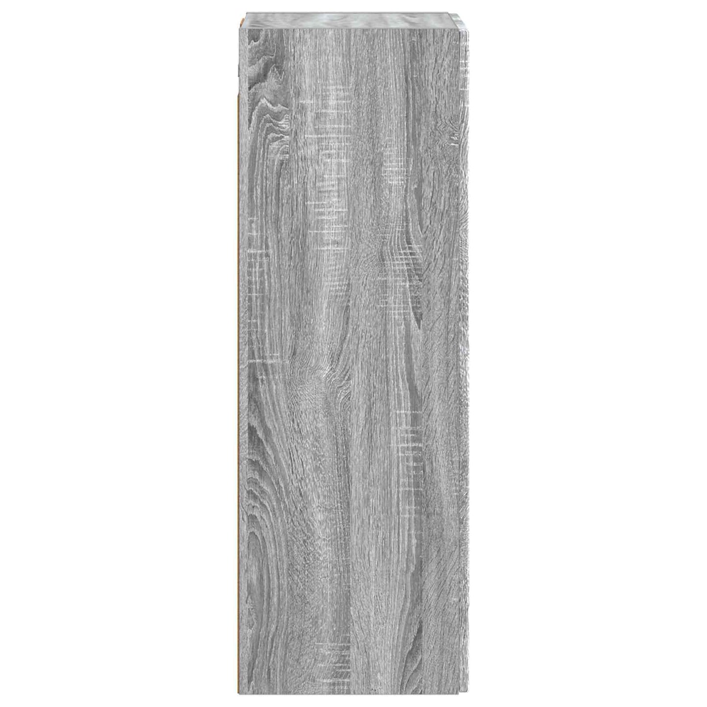vidaXL Wall-mounted Bathroom Cabinet Grey Sonoma 33 x 34.5 x 100 cm