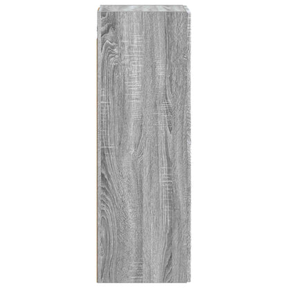 vidaXL Wall-mounted Bathroom Cabinet Grey Sonoma 33 x 34.5 x 100 cm